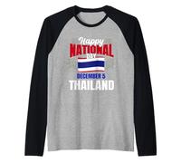 Happy National Day December 5 Thailand Raglan Baseball Tee