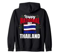 Happy National Day December 5 Thailand Zip Hoodie
