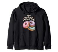 Happy National Donut Day | Sweet Trio Donut Zip Hoodie