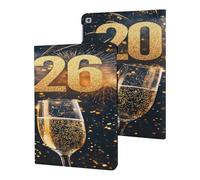 Happy New Year 2026 Compatible with iPad Protective Case ipad 2017/2018/Air1/Air2 (9.7in)