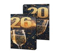 Happy New Year 2026 Compatible with iPad Protective Case iPad Pro 2020/2021/2022 (12.9in)