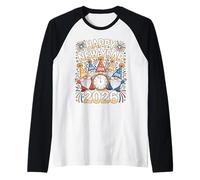 Happy New Year 2026 Gnomes December 31 Celebrating Raglan Baseball Tee