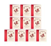 Happy New Year Greeting Cards, Horse Pattern Crafts, with Envelopes 2026 Traditional Blessing Happy New Year Cards, for Holiday Winter Festival Lunar Business Thanks Family Gathering