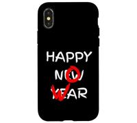 Happy New Year No War Peace Anti-War Pacifist Graffiti Style Case for iPhone X/XS