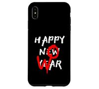 Happy New Year No War Peace Anti-War Pacifist Graffiti Style Case for iPhone XS Max