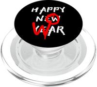 Happy New Year No War Peace Anti-War Pacifist Graffiti Style PopSockets PopGrip for MagSafe