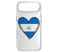 Happy Nicaragua Independence Day 15th Sept Flag Heart Design Case for iPhone Air