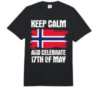 Happy Norwegian Constitution Day 17th of May - Syttende Mai Comfort Colors Adult Heavyweight T-Shirt