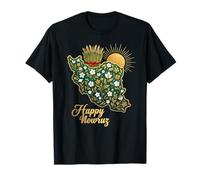 Happy Nowruz Persian New Year Iran Map Floral Spring Sabzeh T-Shirt