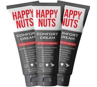 HAPPY NUTS Comfort Cream Deodorant For Men: Anti-Chafing Sweat Defense, Odor Control, Aluminum-Free Mens Deodorant & Hygiene Products for Men's Privat