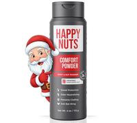 Happy Nuts Comfort Powder - Anti-Chafing, Sweat Defense & Odor Control for The Groin, Feet, and Body - Body Powder for Men (Original)