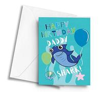 Happy Occasions > Birthday Daddy Shark! - A5 Greetings Card