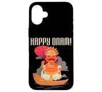 Happy Onam Festival Malayalam Calendar Case for iPhone 16 Plus
