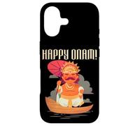 Happy Onam Festival Malayalam Calendar Case for iPhone 17