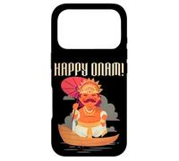 Happy Onam Festival Malayalam Calendar Case for iPhone 17 Pro