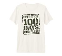 Happy Operation 100 Days School Mission Complete Little Premium T-Shirt