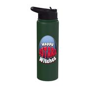 Happy Ostara Witches Wicca Wiccan Happy Easter Egg Eostara Stainless Steel Insulated Water Bottle