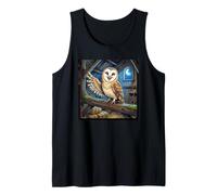 Happy Owl in The Barn Tank Top
