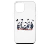Happy Pandas Breath Mindfulness Compassion Meditate Kindness Case for iPhone 12/12 Pro