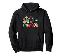Happy Passover Hebrew Happy Pesach Jewish Holiday Pullover Hoodie