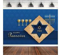 Happy Passover Judaism Photography Backdrop Poster Kid Portrait Party Decor Photographic Background Banner Photo Studio 300x200cm