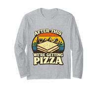 Happy Passover Matzah After This We're Getting Pizza Jewish Long Sleeve T-Shirt