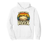 Happy Passover Matzah After This We're Getting Pizza Jewish Pullover Hoodie
