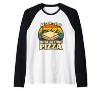 Happy Passover Matzah After This We're Getting Pizza Jewish Raglan Baseball Tee