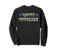 Happy Passover Matzah Graphic Pesach 2026 Jewish Traditions Sweatshirt