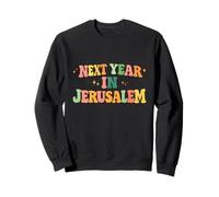 Happy Passover Next Year In Jerusalem Jewish Pesach Seder Sweatshirt