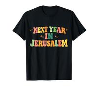Happy Passover Next Year in Jerusalem Jewish Pesach Seder T-Shirt