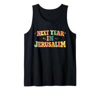 Happy Passover Next Year in Jerusalem Jewish Pesach Seder Tank Top