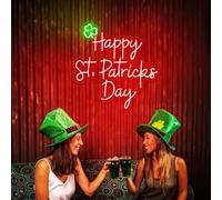 Happy Patrick Day Neon Sign Happy St Patrick Day Signs Saint Patrick Day St Patrick Decor Irish Shamrock Sign Saint Patricks Day Decor