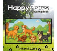 Happy Paws: Coloring Book