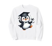 Happy Penguin Graduate Degree Celebration Sweatshirt