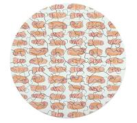 Happy Penis Dick Sweet Bacon Wrapped Jigsaw Puzzles for Adults Funny Puzzle for Women Men Gifts 68 PCS