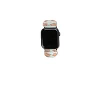 Happy Penis Dick Sweet Bacon Wrapped Replacement Watchband Cute Printed Watch Strap Elastic Solo Loop Bands Compatible for Apple Watch 42mm/44mm