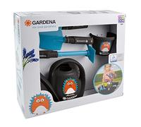 Happy People Gardena 16860 Starter Set from 3 Years with Rake, Shovel, Watering Can and Bucket for Gardening, Perfect for Children's Hands