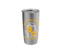 Happy People Know a Elevator Mechanic Stainless Steel Insulated Tumbler