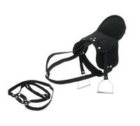 Happy People Saddle With Stirrup, Black