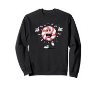 Happy Peppermint Christmas Candy Costume Sweatshirt