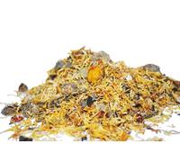 Happy Pet 5 a Day Mix 100% Natural Snack for Small Animals with Essential Vitamins Non Toxic Healthy Snacking Gnawing Safe and Nutritious Treats - 75g