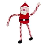 Happy Pet Christmas Dog Toys for Medium, Large and Extra Large Dogs (Pull My Legs Santa)