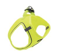 Happy Pet Dog Harness in Yellow with Easy Grab Handle and Locking Buckles Extra Strong Soft Padded Walking Training Pet Vest - Medium