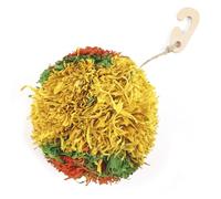 Happy Pet Grassy Wigwam for Small Animals 100% Natural Chewable Grass Toy Fun Habitat Cosy Hut Cage Habitat Accessory for Rabbits and Guinea Pigs