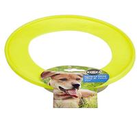 Happy Pet Hoop La Hoop Dog Toy Strong Tough Fun Interactive Chewing Outdoor Playing Catch Fetch Lightweight Tugging Throwing for All Breeds 990g - L