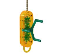 Happy Pet Interactive Cog Winder Bird Toy Fun Interactive Pet Play Wind Up Aviary Entertainment Durable Colourful Amusement Hanging Cage Accessory