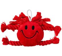 "Mad About Pets" Red Happy Faces Dog Toy