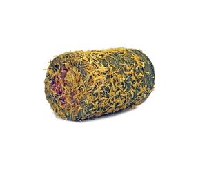 Happy Pet Marigold Roller for Small Animals Healthy Nutritious Nibbling Gnawing Chewing 100% Natural Non Toxic for Rabbits, Guinea Pigs and Hamsters