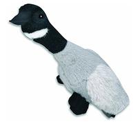 Happy Pet Migrator Canada Goose Dog Toy Medium Soft Plush Fun Interactive Lightweight Cuddly Playing Stuffed Animal Durable Washable for All Breeds